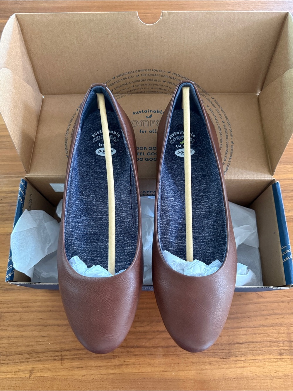 Dr. Scholl's Shoes Women's Giorgie Slip On Ballet Flat whiskey sz 7.5